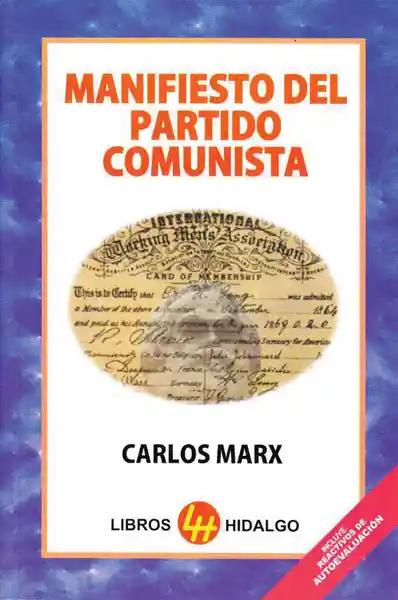 Manifiesto Del Partido Comunista - Libros Hidalgo