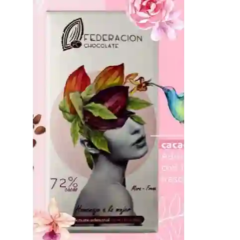 Tableta Mujer 72 % Cacao