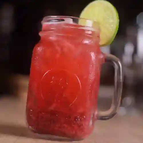 Soda Saborizada Fresa y Cereza