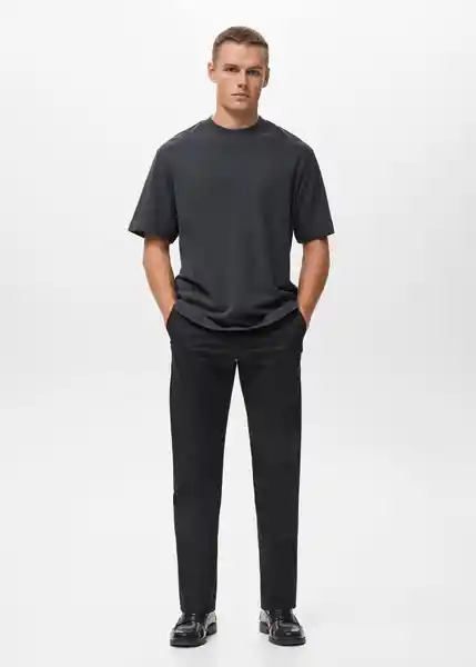 Camiseta Roland Indigo Talla Xxl Hombre Mango