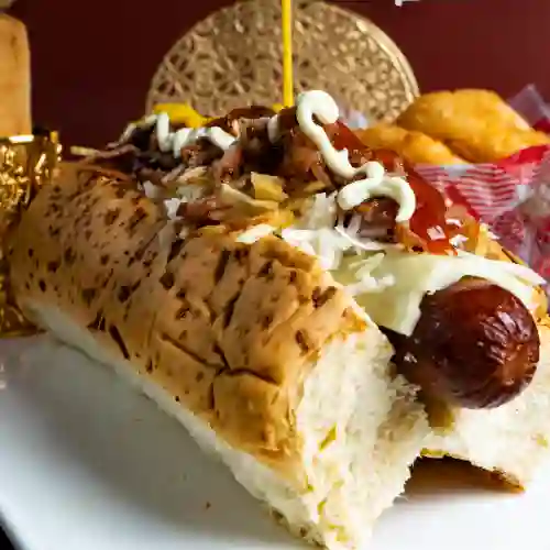 Lord Beef Bacon Hot Dog