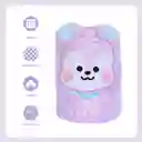 Manta 3D Baby Mang Serie Bt21 Miniso