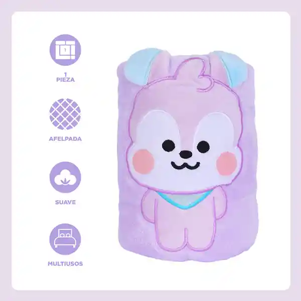 Manta 3D Baby Mang Serie Bt21 Miniso