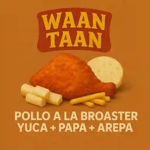 Medio Pollo Broaster