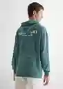 Buzo Sudadera York Verde Talla 19 Teen Niños Mango