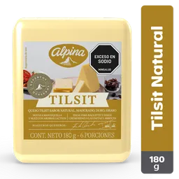 Alpina Queso Natural Cuña Maduro y Artesanal Tilsit 