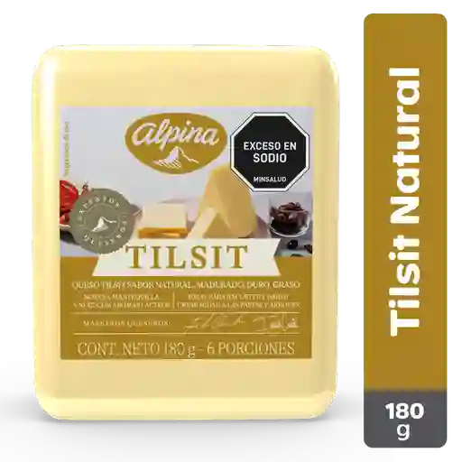 Alpina Queso Natural Cuña Maduro y Artesanal Tilsit 