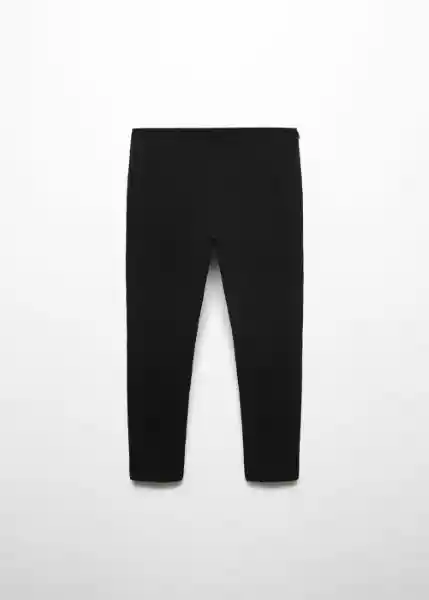 Leggings Loro Negro Talla S Mujer Mango