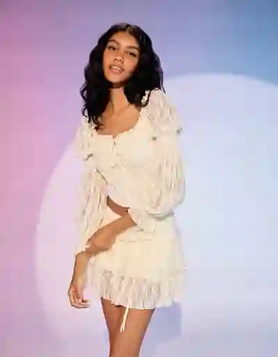 Camisa Mujer Blanco Talla Medium 6546106 American Eagle