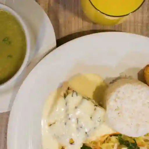 Menú Del Día con Cerdo, a Partir de 12:00