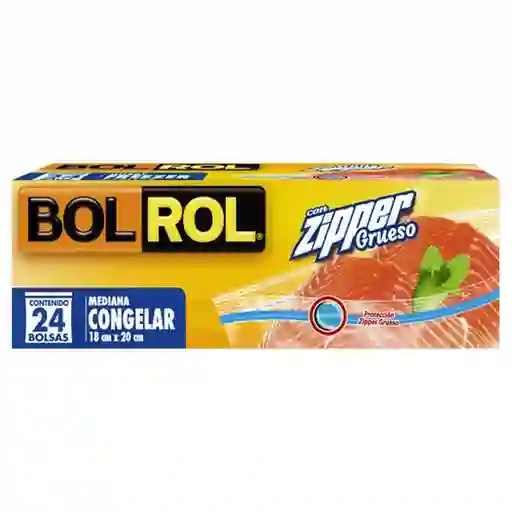 Bol Rol Bolsa Congelar 18 - 20 cm