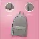 Maleta de Pana Gris Serie Miniso