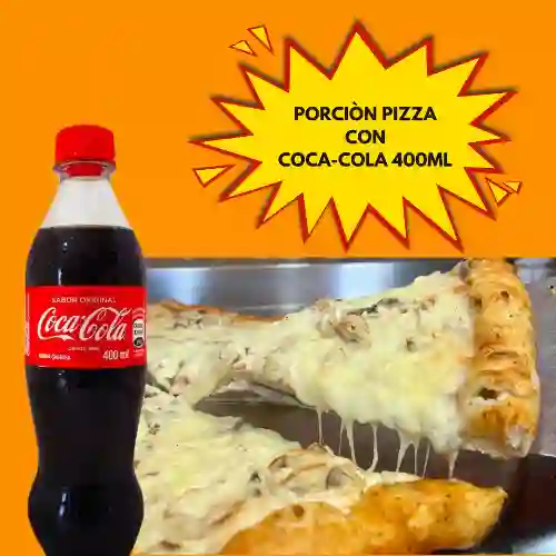 Porción Pollo y Champi + Coca-cola 400Ml