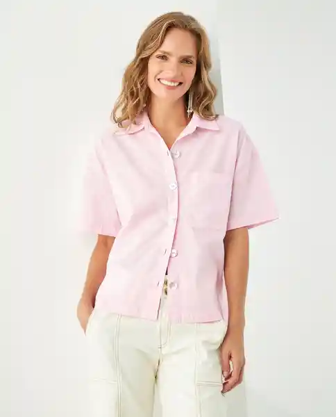 Camisa Rosa Talla XS 611F028 142806 Esprit