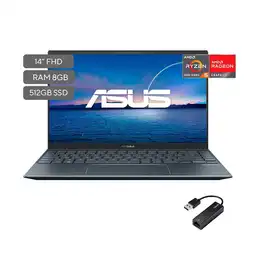 Asus Computador Portátil 8Gb 512Gb UM425UAZ-KI004W