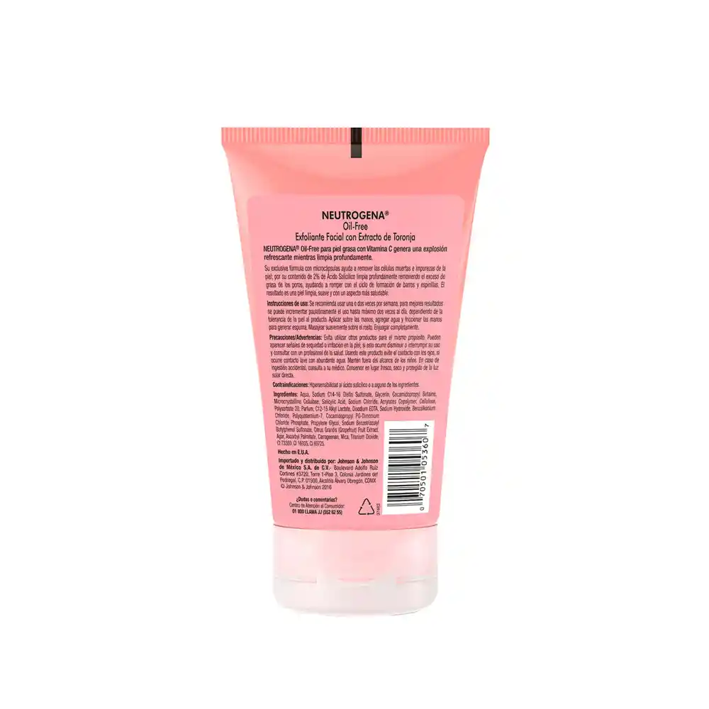 Exfoliante Facial NEUTROGENA Grapefruit 124 ML