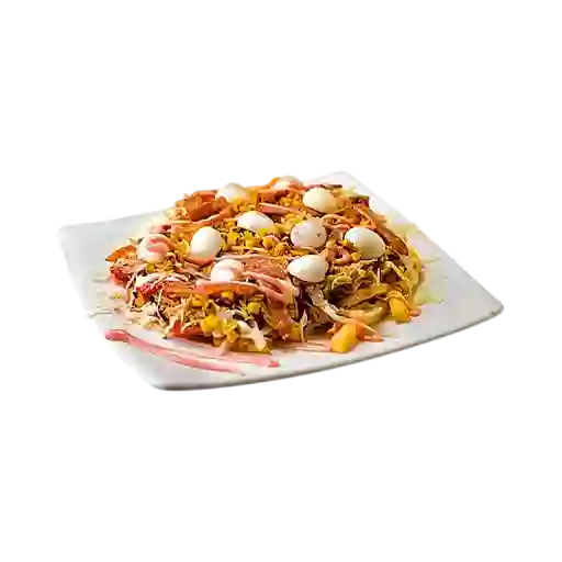 Salchipapa especial