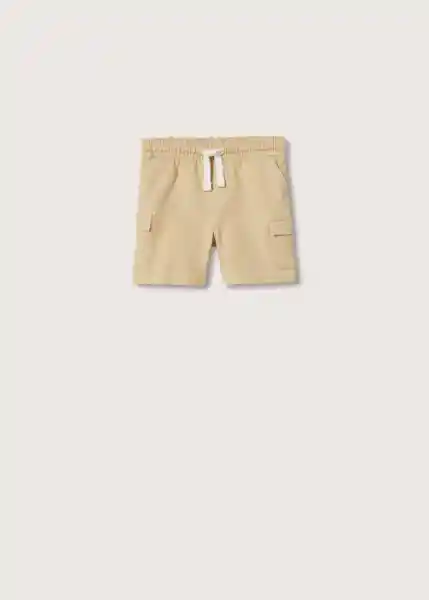 Bermudas Crowe Beige Talla 66 Niños Mango