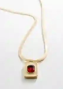 Collar Eider Oro Talla 99 Mujer Mango