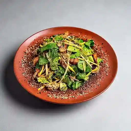 Ensalada Tempura de Pollo y Maracuyá