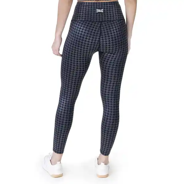 Legging Houndstooth Negro Talla M Everlast