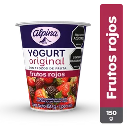 Yogurt Original Frutos Rojos Vaso 150 g