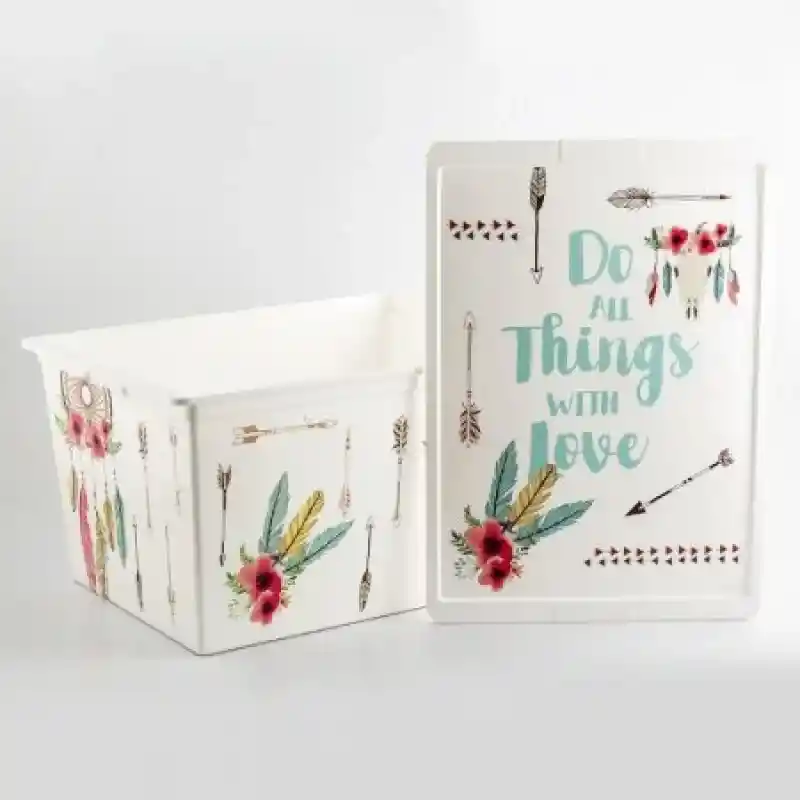 Kis Caja Organizadora C-Box Quotes x l 50 L