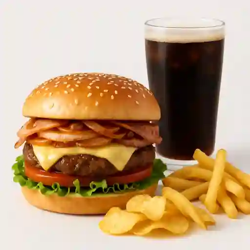 Hamburguesa especial - combo