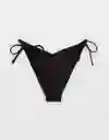 Panti Vestido de Baño Aerie Negro Talla Medium American Eagle