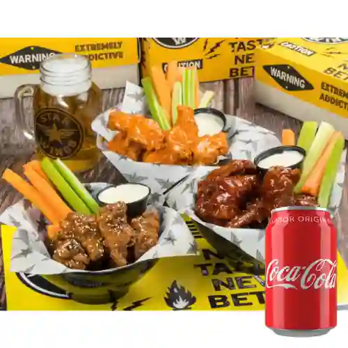 Combo 20 Chunks + Coca-Cola Sabor Original 330 ml