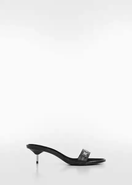 Sandalias Ani Negro Talla 36 Mujer Mango