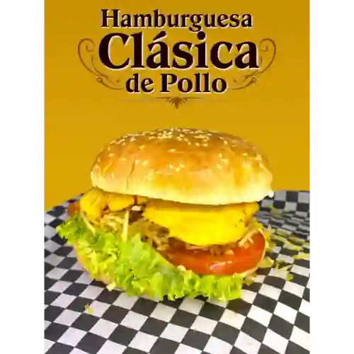 Hamburguesa con Pollo