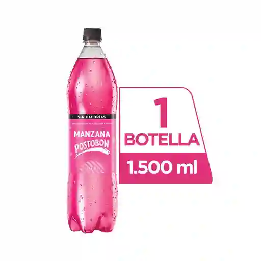 Postobón Manzana Sin Azúcar 1.5 L