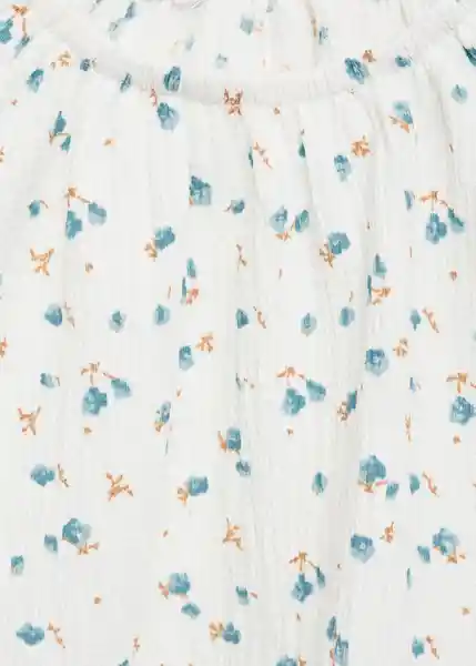 Camiseta Turki Off White Talla 71 Niños Mango