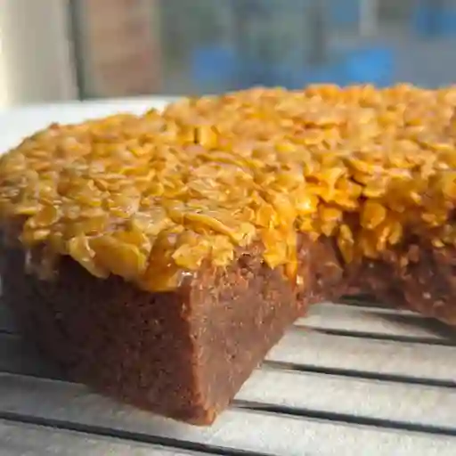 Brownie grande de caramelo crocante
