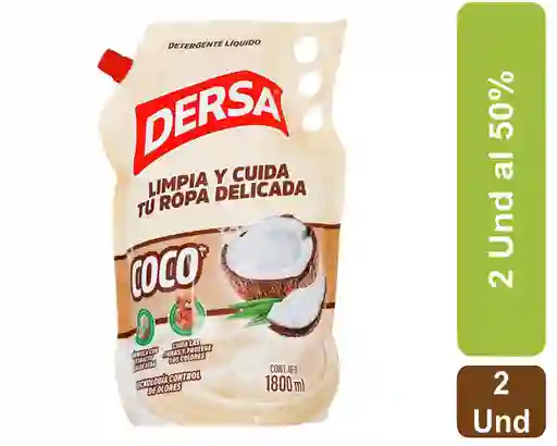 2 Und de Detergente Líquido Coco Contro al 50%
