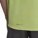 Adidas Camiseta D4M Tee Para Hombre Amarillo Talla L Ref: HF7218