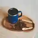 Qwetch Mug Isotérmico Azul Mate 350 mL