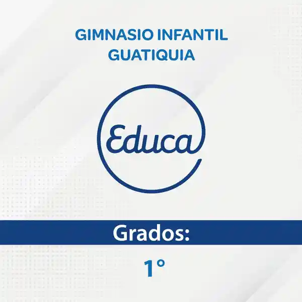 Gimnasio Infantil Guatiquia Educativa Grado 1 -Norma