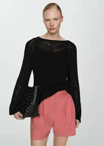 Short Bosco-h Rosa Pastel Talla XS Mujer Mango