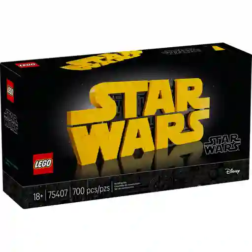 Set Construcción Logotipo de Star Wars Para Construir Lego