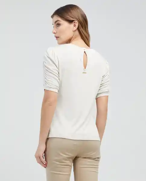 Camiseta Beige Arena Claro Talla M Esprit 401e001