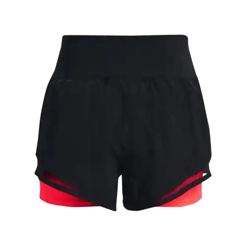 Under Armour Pantaloneta Anywhere de Mujer Negro Talla SM