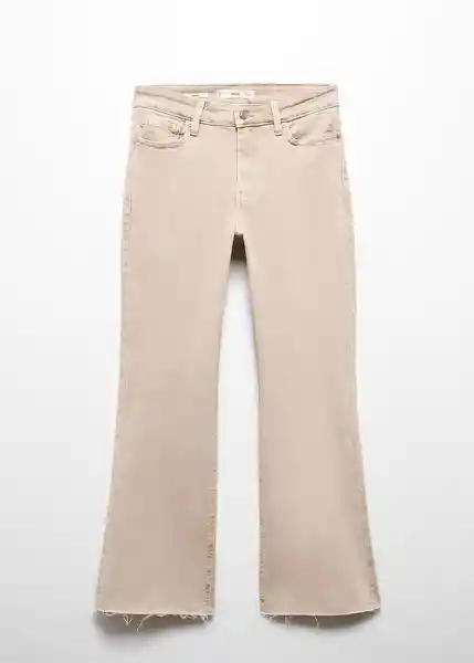 Pantalón Jean Sienna Arena Talla 50 Mujer Mango