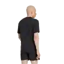 Adidas Camiseta Logo Manga Corta Entrenamiento Hombre Negro T S