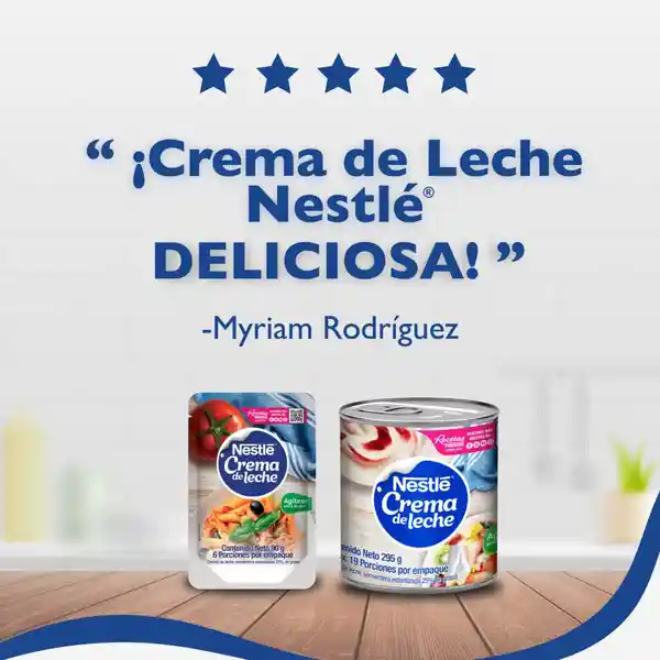 Crema de Leche NESTLÉ x 186g