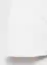 Top Kate Offwhite Talla S Mujer Mango