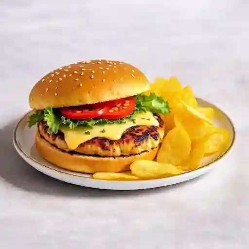 Hamburguesa de pollo