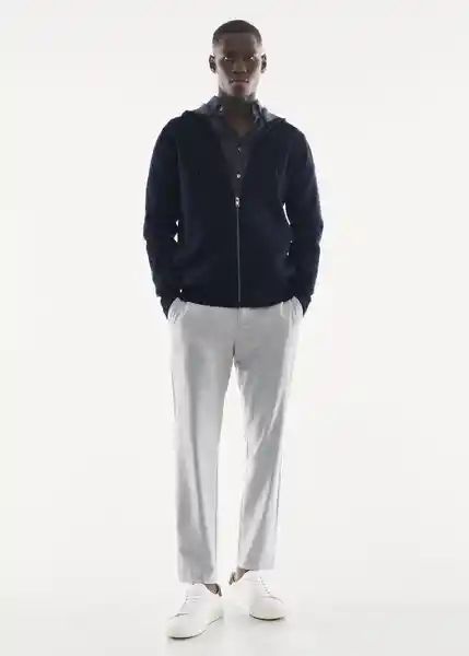 Saco Jersey Luxusz Navy Talla XL Hombre Mango