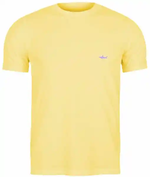 Camiseta Hombre Amarillo Pastel Talla L Salvador Beachwear